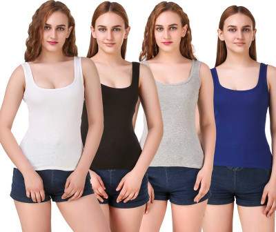 ZOLDY Women Camisole(Pack of 4)