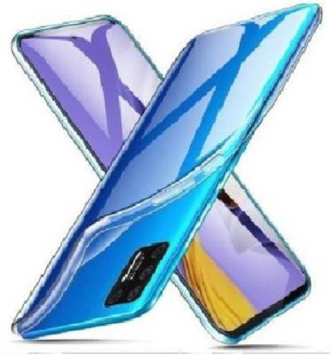 DOTCASE Back Cover for Realme X7 Max(Transparent, Dual Protection)