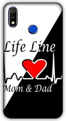 itrusto Back Cover for RealMe 3i, RealMe 3i My lifeline mom dad BACK CASE COVER(Multicolor, Hard Case, Pack of: 1)