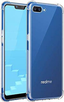 DOTCASE Bumper Case for Realme C2(Transparent, Grip Case)