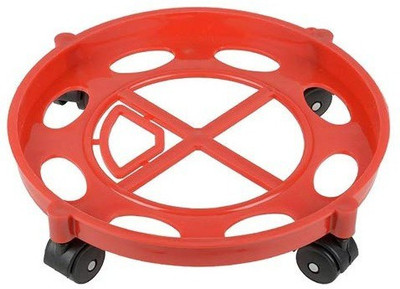 bhavya enterprise Gas Cylinder Trolley(Red)