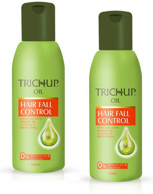 12% OFF on TRICHUP Hair Fall Control Hair Oil(200 ml) 12% OFF on TRICHUP Hair Fall Control Hair Oil(200 ml)
