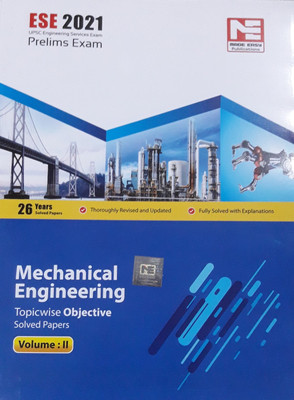 Ese 2021 Prelims Exam Mechanical Engineering Topicwise Objective Solved Papers Volume.ii(Paperback, MADE EASY)