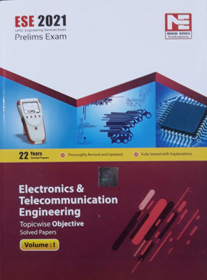 Ese 2021 Prelims Exam Electronics & Telecommunication Engineering Topicwise Objective Solved Papers Volume.i(Paperback, MADE EASY)