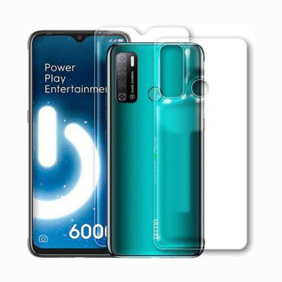 Fashion Way Front and Back Screen Guard for TECNO SPARK POWER 2(Pack of 2)