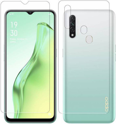 Olonga Front and Back Screen Guard for OPPO A31(Pack of 2)