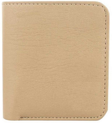 ShopMore Men Beige Artificial Leather Wallet(8 Card Slots)