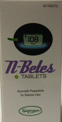 Nagarjun N-Betes Tablet 60 Tablet(Pack of 3, 180)