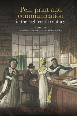 Pen, print and communication in the eighteenth century(English, Hardcover, unknown)