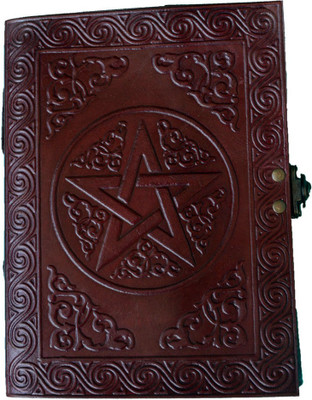 Parmatma Handicrafts Handmade Journal A5 Journal Unruled 200 Pages(Brown)