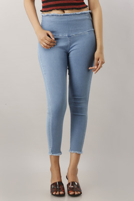 Zyla Light Blue Jegging(Solid)