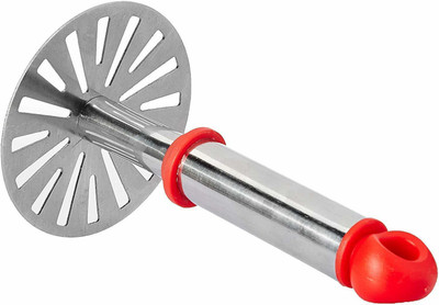 RG GROUP Stainless Steel Potato Vegetable Pav Bhaji Masher, Multicolour Stainless Steel Masher(Pack of 1)