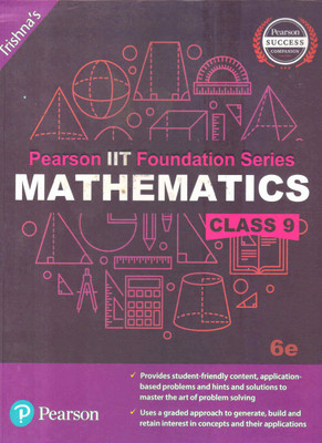 Pearson Iit Foundation Series Mathematics Class 9(Paperback, TRISHNA KNOWLEDGE SYSTEMS)