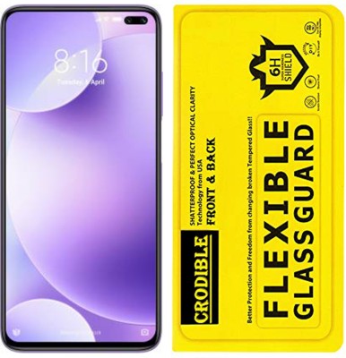 CRodible Front and Back Screen Guard for POCO X2(Pack of 1)