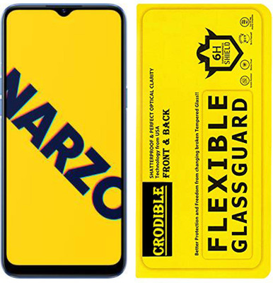 CRodible Front and Back Screen Guard for Realme Narzo 10A(Pack of 1)