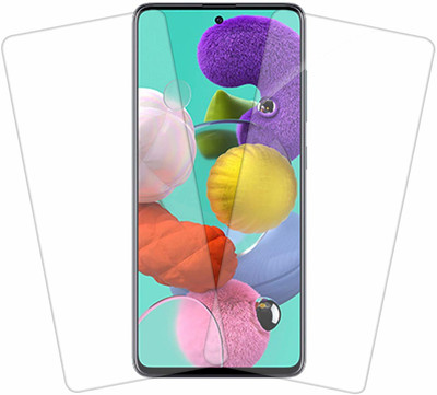 welldesign Tempered Glass Guard for SAMSUNG GALAXY A71(Pack of 2)