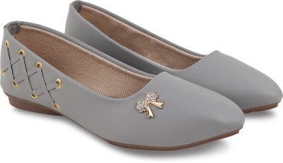 RJ32 Stylish & Fashionable Slip-on 0.5 Inch. Bellies Bellies For Women(Grey , 5)