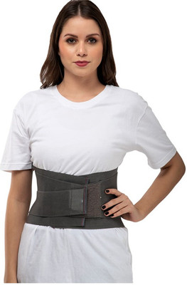 sheetal traders Abdominal Binder , Postnatal Pregnancy Belt For Waist-Line Reduction Abdominal Belt(Grey)