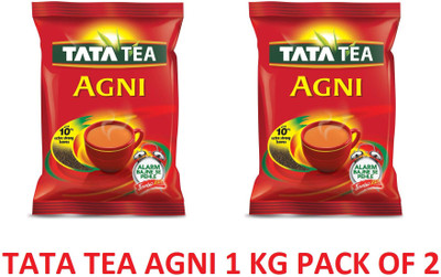 Tata AGNI TEA 1 KG PACK OF 2 Tea Blend Pouch(2 x 1 kg)