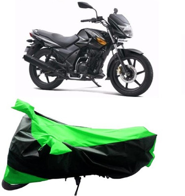 Motan Two Wheeler Cover for TVS(Flame DS 125, Green)
