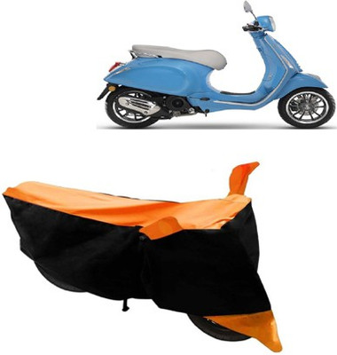 Motan Two Wheeler Cover for Piaggio(Vespa, Orange)