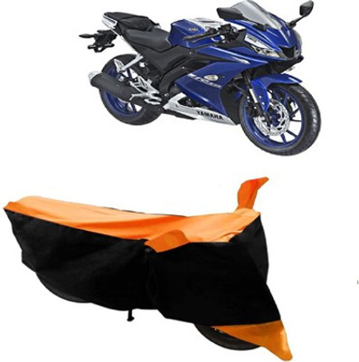 Motan Two Wheeler Cover for Yamaha(R15 V3, Orange)