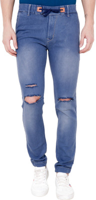 Rend Jogger Fit Men Light Blue Jeans