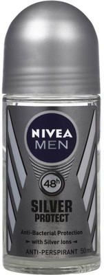 NIVEA Men Silver Protect Deodorant Roll-on  -  For Men(50 ml)