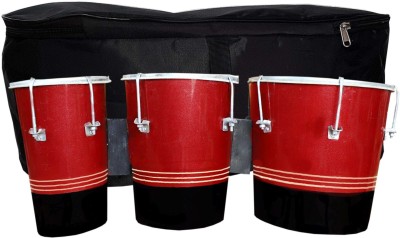 GT manufacturers GT-RB-MB 2211 Wooden Bongo(18 cm, 16 cm, 13 cm)