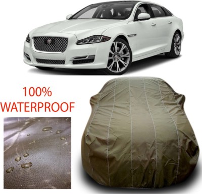 DROHAR Car Cover For Jaguar XJ (With Mirror Pockets)(Green)