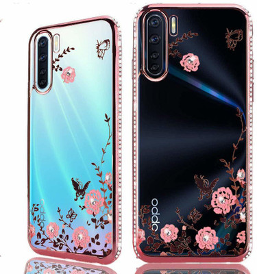 KC Back Cover for Oppo F15(Transparent, Shock Proof, Silicon)
