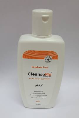 CleanseMe Gentle Skin Cleansing Lotion for All Types of Skin Enriched with Allantoin, Colloidal Oatmeal, pH 5.5 (125 Ml)