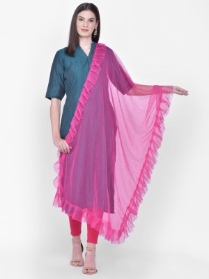 DUPATTA BAZAAR Net Solid Women Dupatta