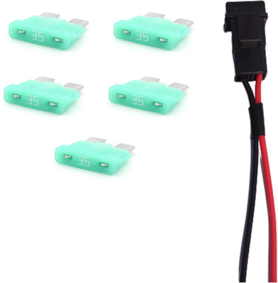 Sourcing Map Mini Patronensicherungen 32V 50A - 2 Stück Auto Sicherungen J-Case