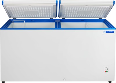 Blue Star 401 L Double Door Standard Deep Freezer(White, CHFDD400MGPW)
