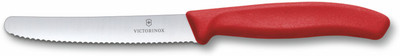 20% OFF on Victorinox Tomato Classic Round Tip Wavy Red Stainless Steel Knife(Pack of 1)