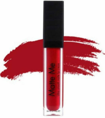 SKYBOAT MATTE ULTRA SMOOTH LIQUID LIPSTICK SHADE RED(HOT RED, 6 ml)
