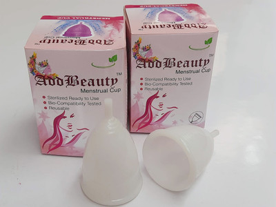 AddBeauty Large Reusable Menstrual Cup(Pack of 2)
