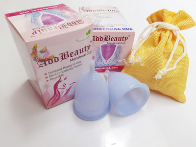 AddBeauty Large Reusable Menstrual Cup(Pack of 2)