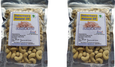 Debankan's Natural DF Kaju Cashews(2 x 250 g)