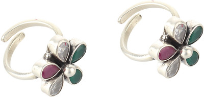 jsaj Toe ring Chutki bichiya 925 Sterling silver GREEN ONYX ZIRCONIA AND RUBY STONE multi colour toe ring For womens Comfortable durable Silver Onyx, Ruby, Zircon Sterling Silver Plated Toe Ring jsaj Toe ring Chutki bichiya 925 Sterling silver GREEN ONYX ZIRCONIA AND RUBY STONE multi colour toe ring For womens Comfortable durable Silver Onyx, Ruby, Zircon Sterling Silver Plated Toe Ring