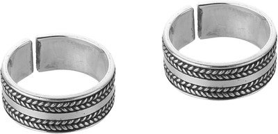 jsaj Toe ring Chutki bichiya 925 Sterling silver band toering made of thick silver toering for womens unbreakable comfortable durable Silver Sterling Silver Plated Toe Ring