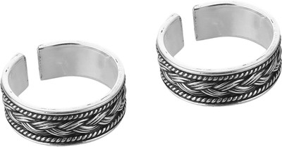 jsaj Toe ring Chutki bichiya 925 Sterling silver band toering made of thick silver toering for womens unbreakable comfortable durable Silver Sterling Silver Plated Toe Ring