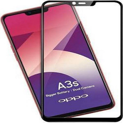 NIMMIKA ENTERPRISES Tempered Glass Guard for Oppo A3s(Pack of 1)