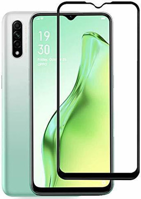 ISHANGEL Edge To Edge Tempered Glass for OPPO A31(Pack of 1)