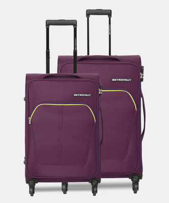 Metronaut Supreme Combo Set (30"+22") Cabin & Check-in Luggage - 30 inch(Purple)