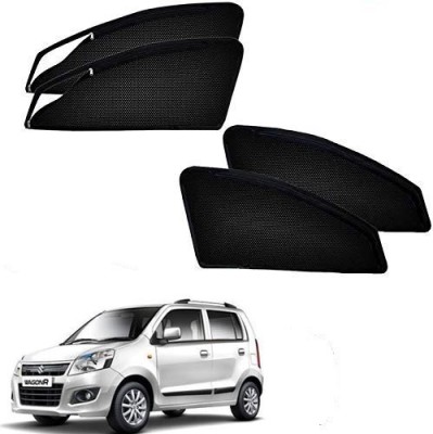 RAKRISH COLLECTION Rear Window, Side Window Sun Shade For Maruti Suzuki WagonR(Black)