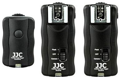 JJC JF-U2 Wireless Remote Control & Flash Trigger Kit  Camera Remote Control(Black)