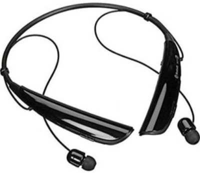 GUGGU VBC_669J_ HBS-730 Bluetooth Headset for all Smart phones Bluetooth without Mic Headset(Black, In the Ear)