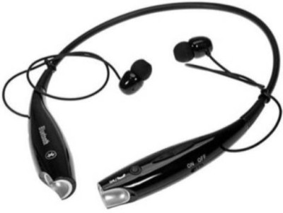 GUGGU MFW_453Q HBS-730 Bluetooth for all Smartphones without Mic Bluetooth without Mic Headset(Black, True Wireless)